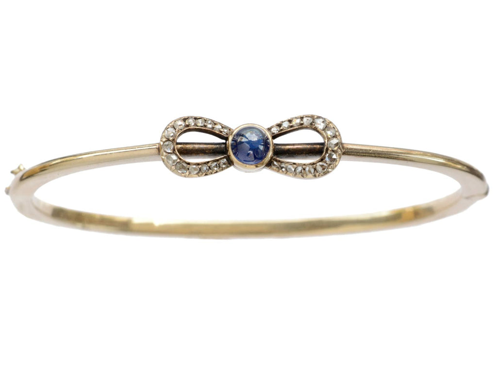 c1900 Sapphire Bracelet (on white background)