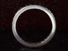 thumbnail of 1930s Sapphire Eternity Band (profile view)