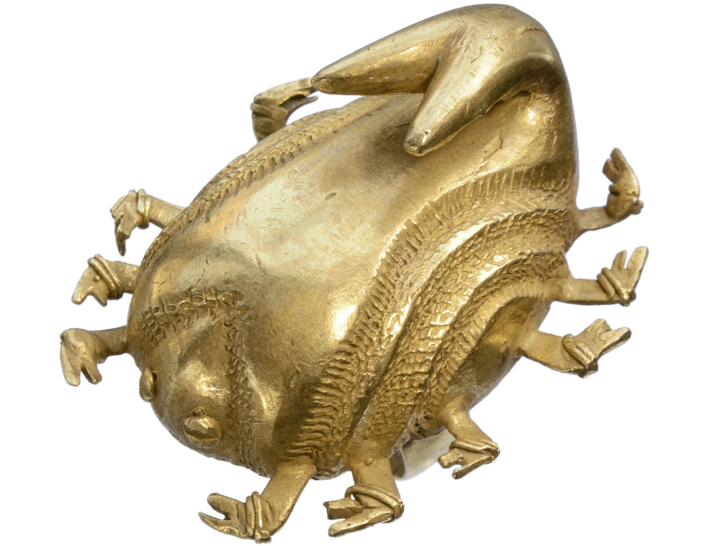 c1920 Akan Scorpion Ring (on white background)