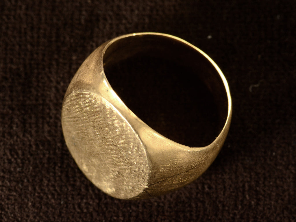 c1970 Florentine Signet Ring