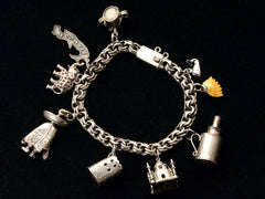 c1960 Travel Charm Bracelet