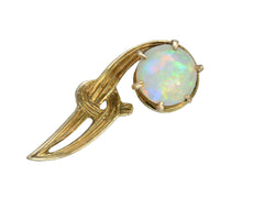 c1910 Little Opal Comet Pin