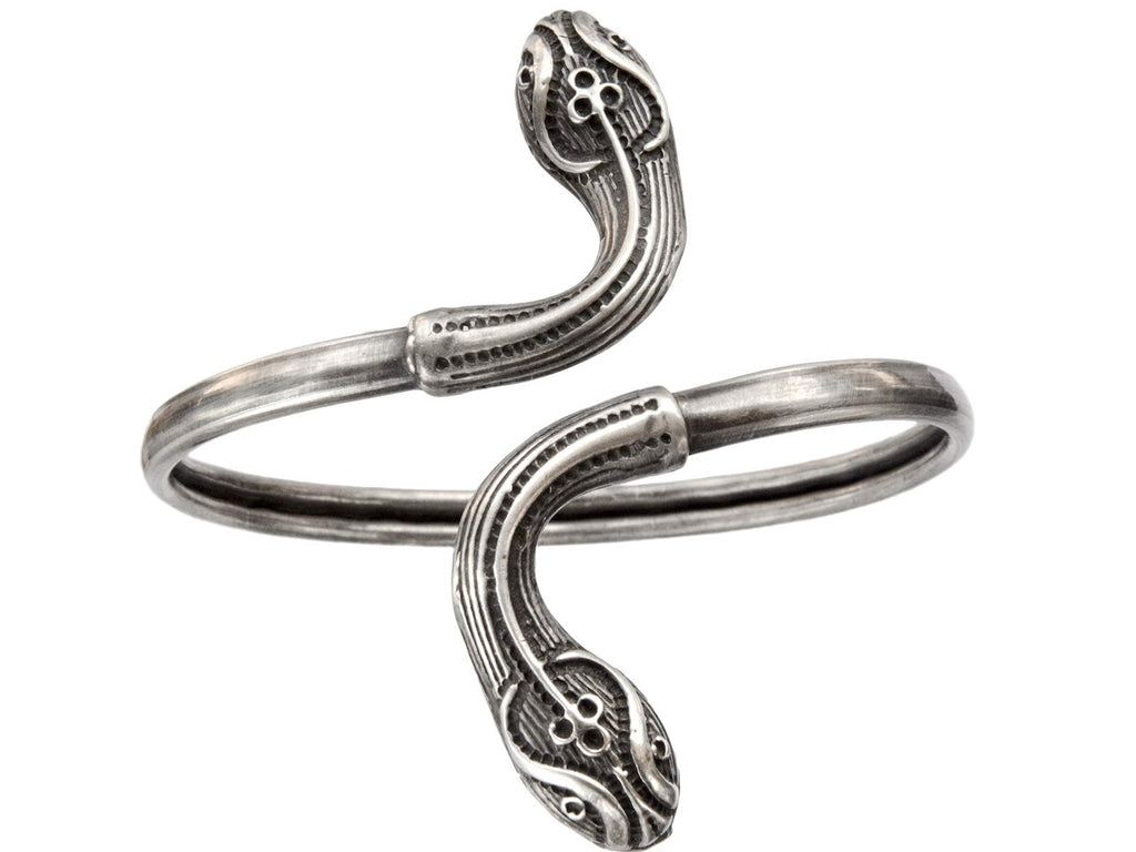 Early 1900s Snake Bracelet (on white background)