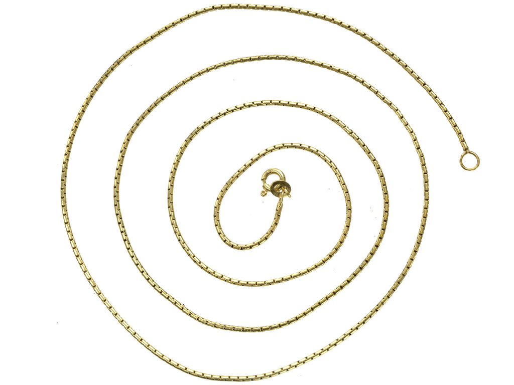 1980s Gold Snake Chain (on white background)