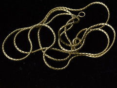1980s Gold Snake Chain