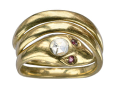 c1960 Diamond Snake Ring
