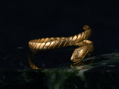 1960s Italian Snake Ring