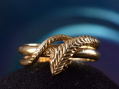 Early 1900s Snake Ring (detail)