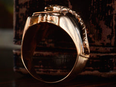 thumbnail of 1930s Snake Signet Ring (profile view)