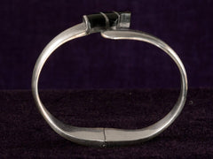 1970s Silver Snake Tail Bracelet