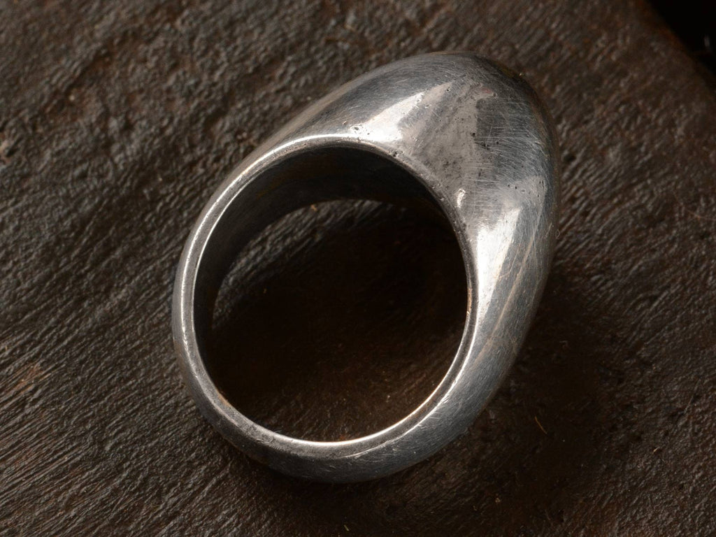 1980s Domed Sterling Ring