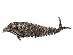 1960s Articulated Fish Pendant