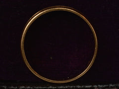 thumbnail of 1940s Striped Wedding Band (profile view)