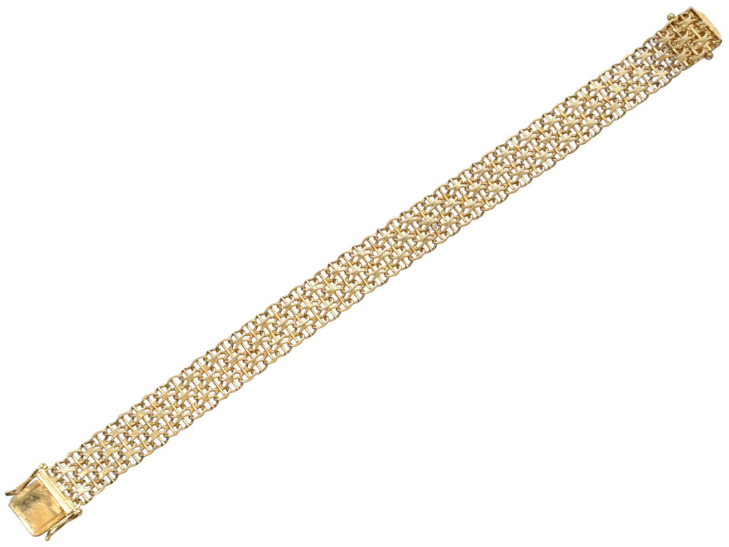 1977 Swedish 18K Bracelet (on white background)