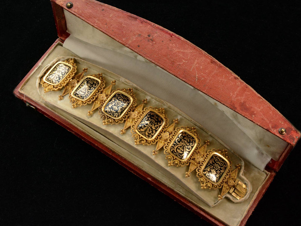 c1850 Swiss Enamel Bracelet
