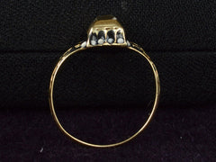 thumbnail of 1880s Neo-Renaissance Diamond Ring (profile view)