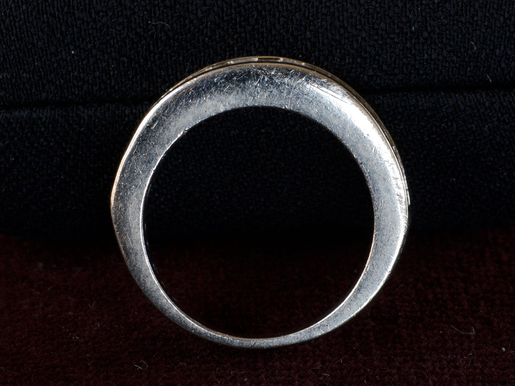 1980s Tapered Baguette Band, Platinum