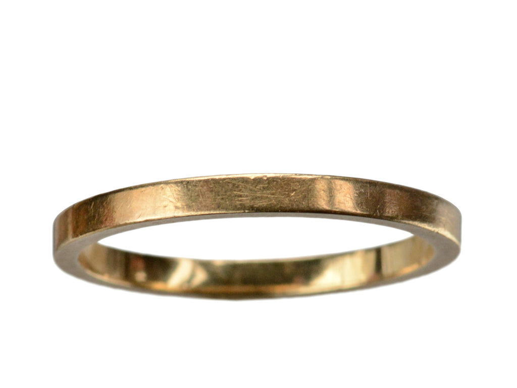 Mid 1900s Wedding Band (on white background0