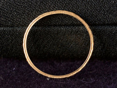 1920s Decorated Gold Band