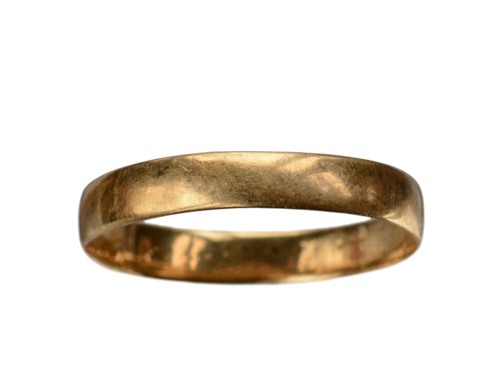 Early 1900s 18K Band (on white background)