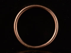 thumbnail of Vintage Rose Gold Band (profile view)