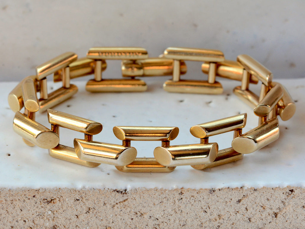 1940s Tiffany Retro Bracelet (front view)