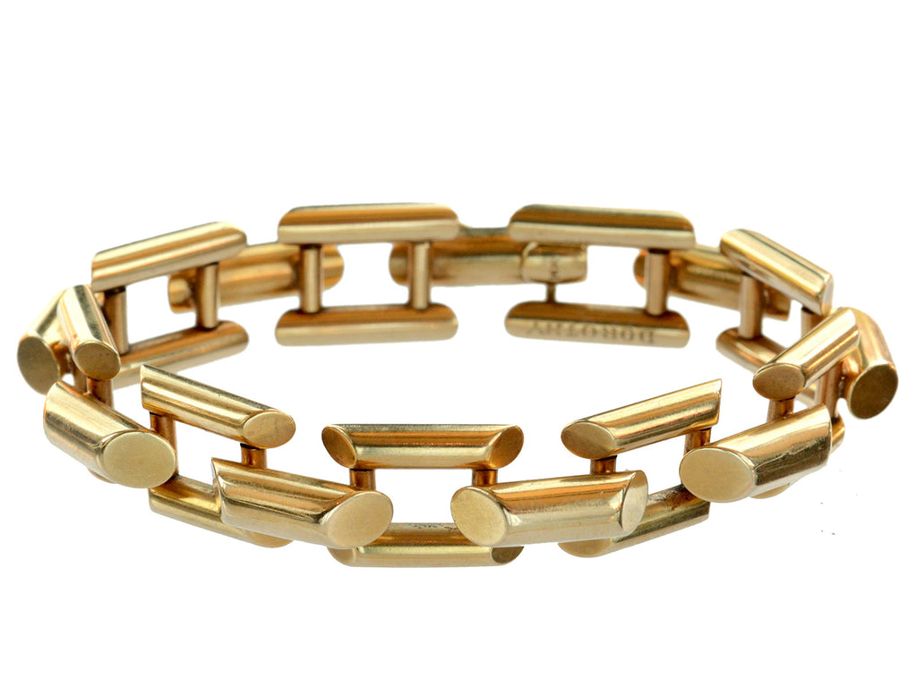 1940s Tiffany Retro Bracelet (on white background)