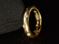 thumbnail of c1990 Tiffany & Co Etoile Band (side view)