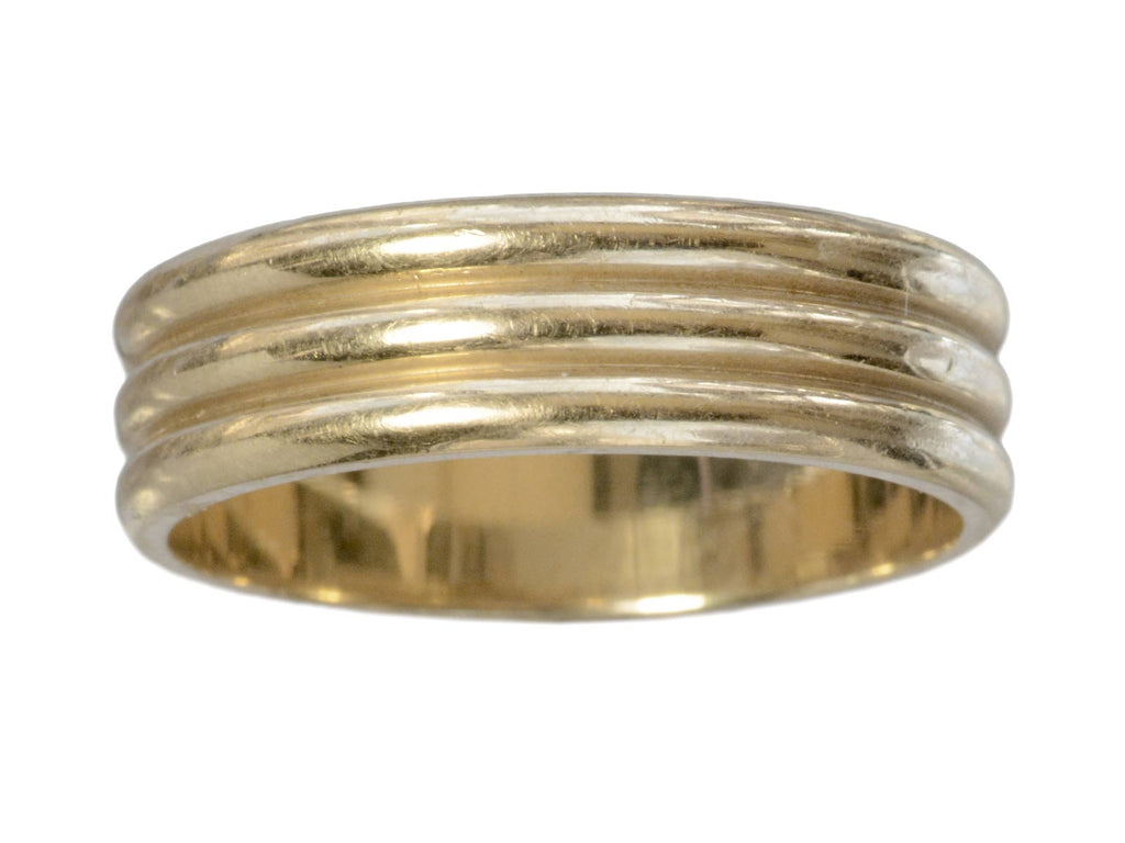 1950s Triple Gold Band (on white background)