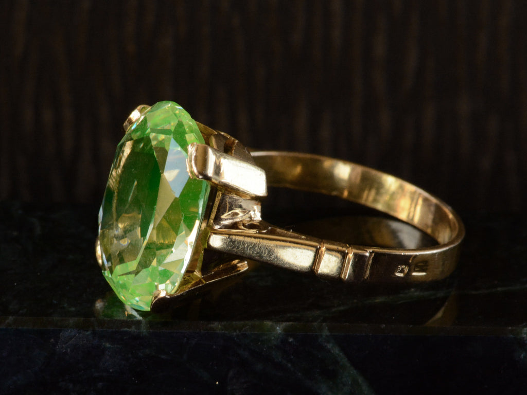 1940s Uranium Glass Ring