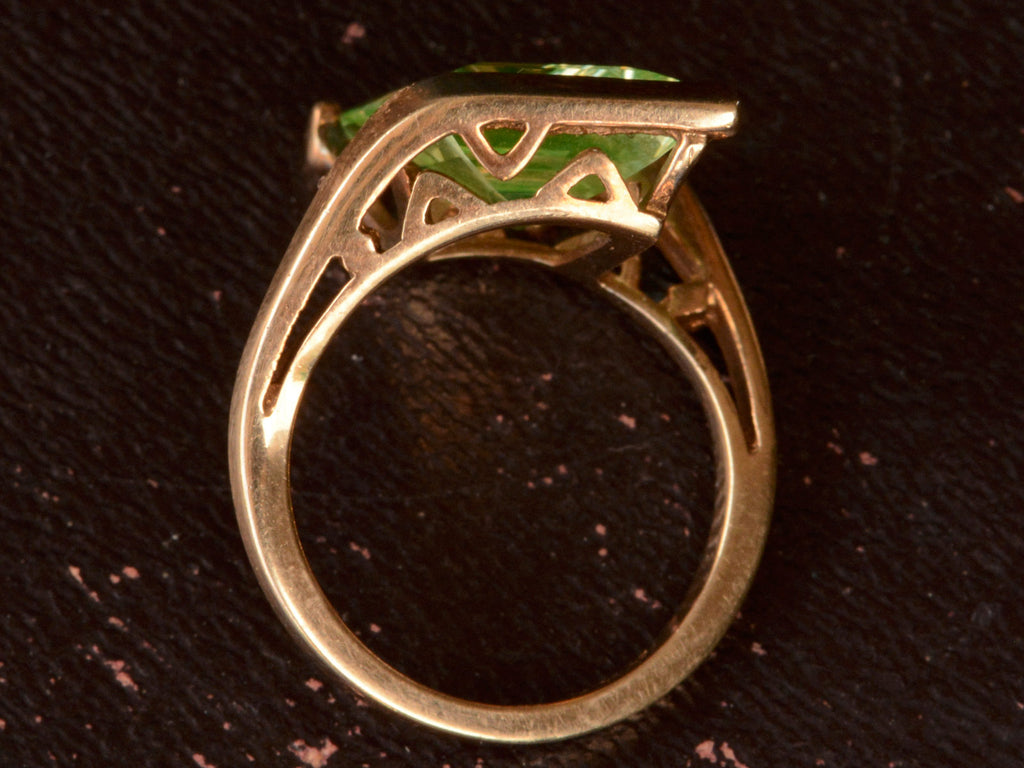 1950s Uranium Glass Ring