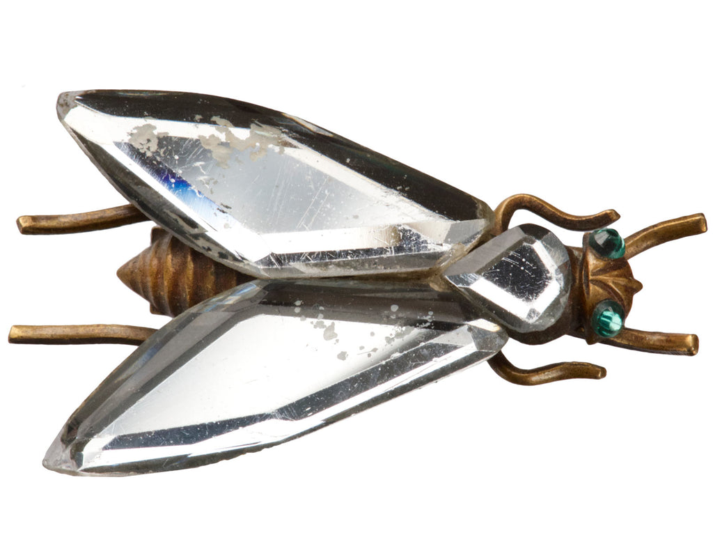 1840-50s Vauxhall Glass Fly (on white background)
