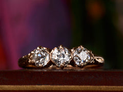 1900s Three Diamond Ring