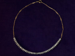 1880s Victorian Diamond Necklace