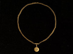 1880s Pearl Token Necklace