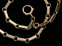 1920s Gold Watch Chain