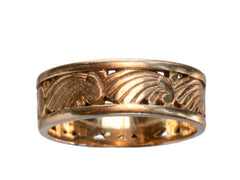 thumbnail of 1930s Art Deco Wave Ring (on white background)