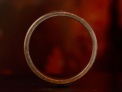 thumbnail of 1930s Art Deco Wave Ring (profile view)