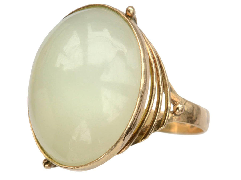 1970s White Jade Ring (on white background)