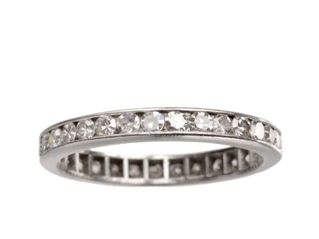 1934 Diamond Eternity Band (on white background)