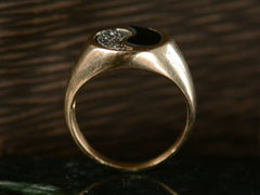 1980s Yin Yang Signet Ring